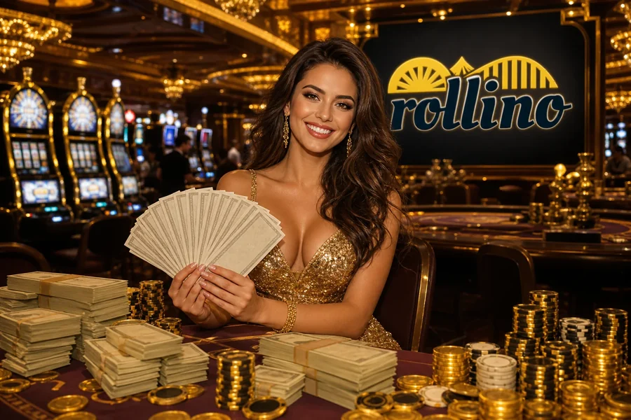 Rollino Casino welcome hero